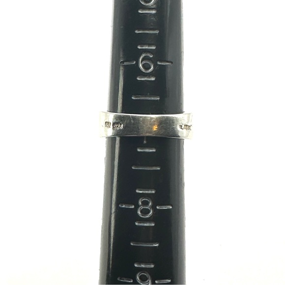 Lagos Vintage Caviar Gold & Silver Fluted Ring Size 7 - Picture 11 of 11